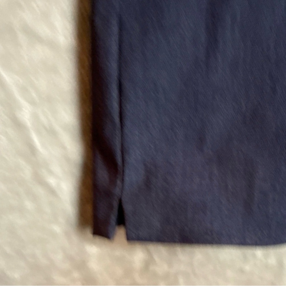 Kim Rogers 10 Navy Tummy Control Knee Length Pencil Skort - Picture 3 of 8